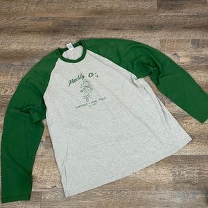 Mens Old Navy St Patrick Day long Sleeve Shirt XL